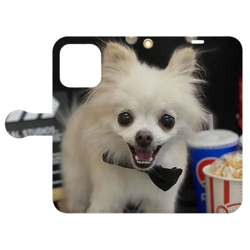 プル「Ｗatch a movie」 Book-Style Smartphone Case