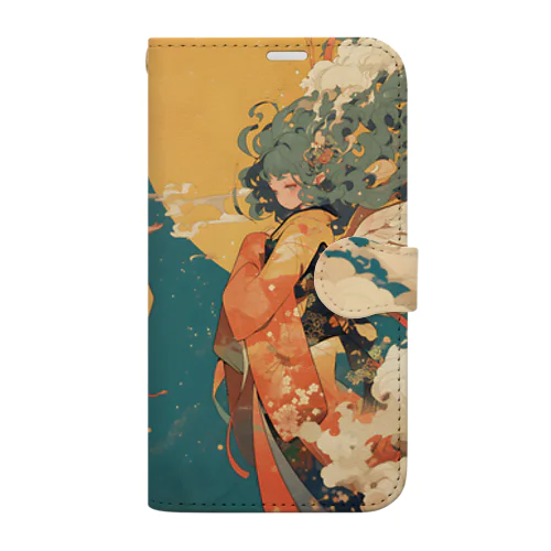 キュート・フェアリー浮世絵 Book-Style Smartphone Case