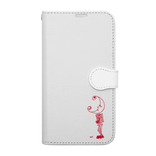 Under the Moon-light🌙（red） Book-Style Smartphone Case