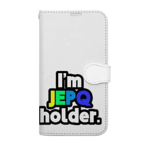 I'm JEPQ holder. Book-Style Smartphone Case