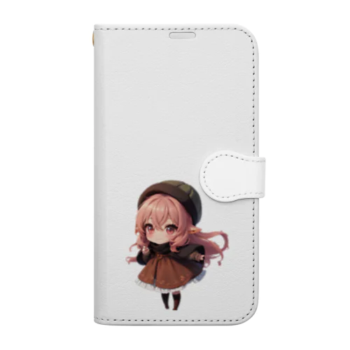 秋をイメージしました Book-Style Smartphone Case