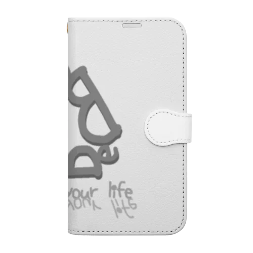 Be happy in your life Book-Style Smartphone Case