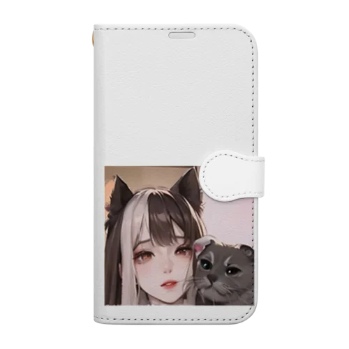 猫耳地雷っ娘2 Book-Style Smartphone Case