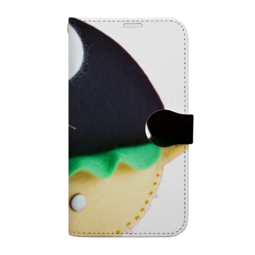 うなぎバーガーのフェルトぬいぐるみ Book-Style Smartphone Case