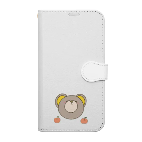 ゆるいくま Book-Style Smartphone Case