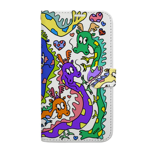 kazoo Dragonちゃん Book-Style Smartphone Case