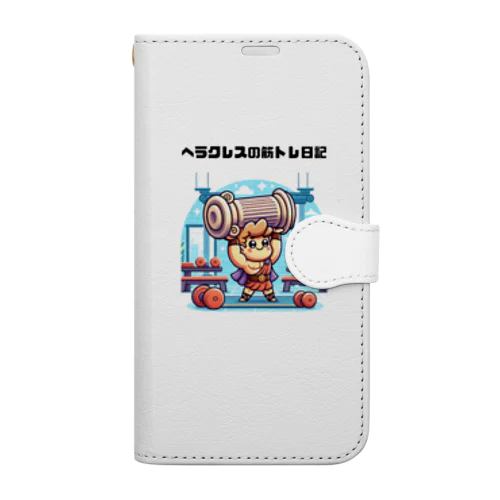 ヘラクレス・フィットネス・クラブ Book-Style Smartphone Case