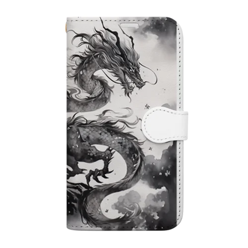 開運 龍 Book-Style Smartphone Case