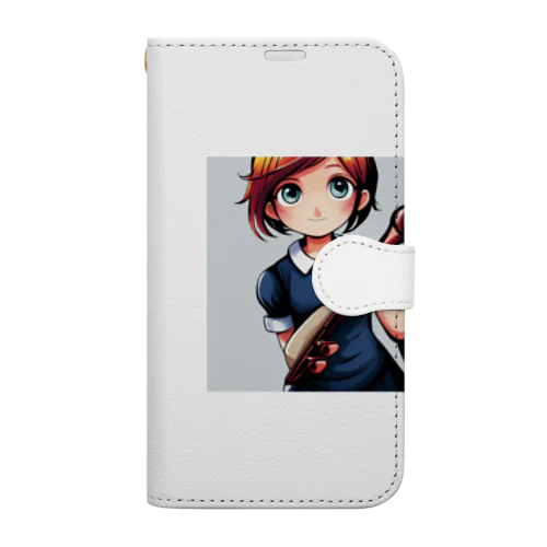 オケ部入団希望の リンちゃん Book-Style Smartphone Case