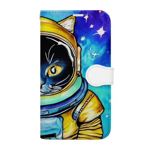 spacecat Book-Style Smartphone Case