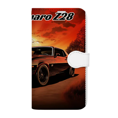 Chevy Camaro Z28 Oklahoma モンスターマシーン Book-Style Smartphone Case