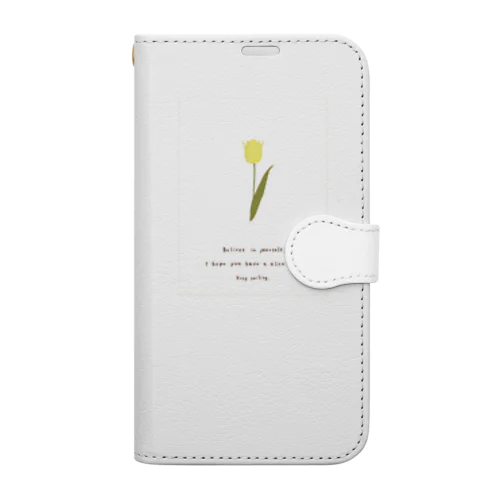 🍋 antique lemon yellow . Book-Style Smartphone Case