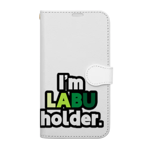 I'm LABU holder. Book-Style Smartphone Case