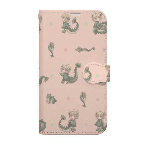 いっぱいのたつこ Book-Style Smartphone Case