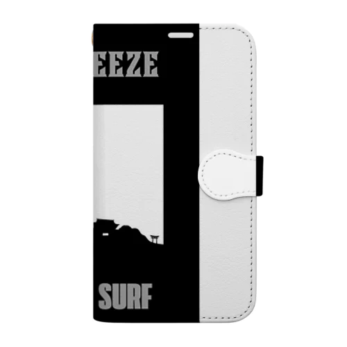 OCEAN BREAZE KAKAKURA SURF Book-Style Smartphone Case