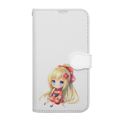 ちび陽葵ちゃんグッズ Book-Style Smartphone Case