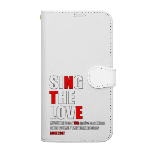 MITSUNORI デビュー10周年記念デザイン Book-Style Smartphone Case