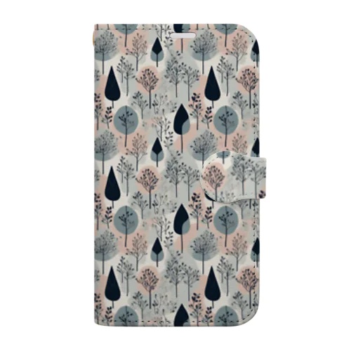 北欧柄アイテム Book-Style Smartphone Case
