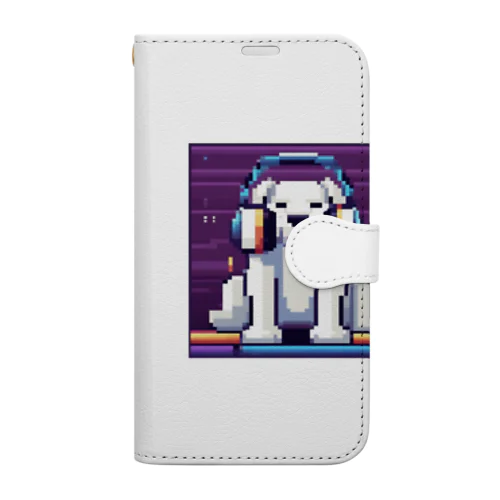 DJわんこ Book-Style Smartphone Case