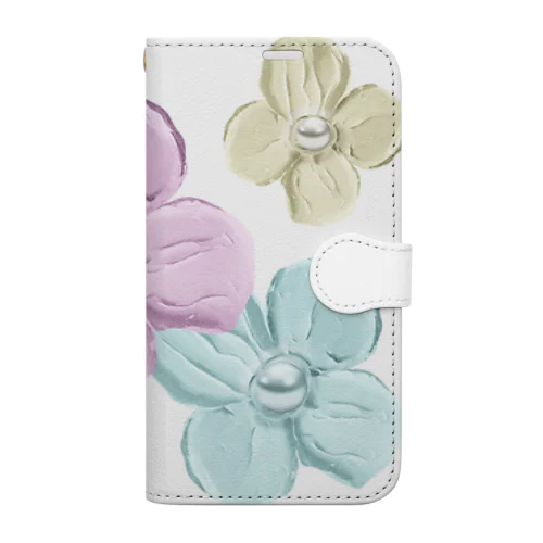 strawberry☆ENTERTAINMENT＜Flower＞　strawberryブランド Book-Style Smartphone Case