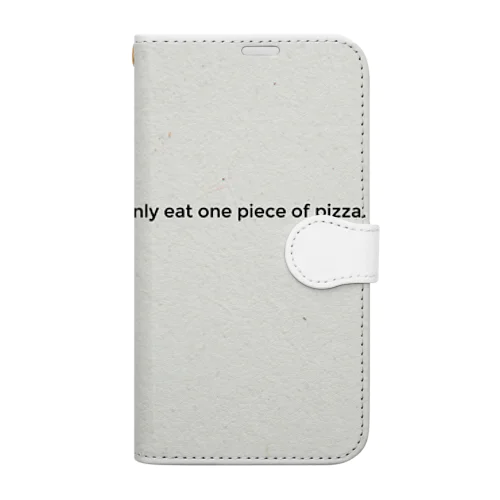 大きいピザは1ピース Book-Style Smartphone Case