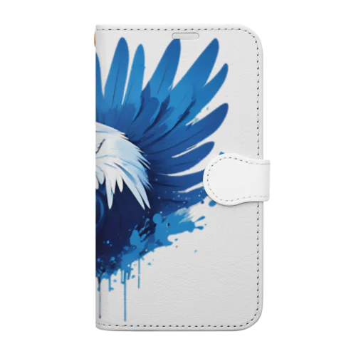 青い鳥 Book-Style Smartphone Case