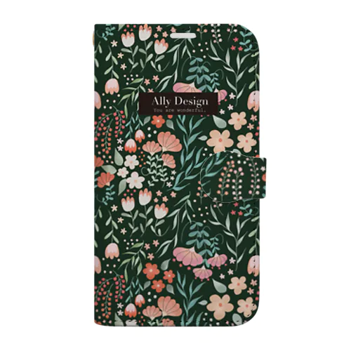 Autumn(green) Book-Style Smartphone Case