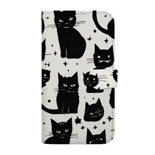 ぶち猫 Book-Style Smartphone Case