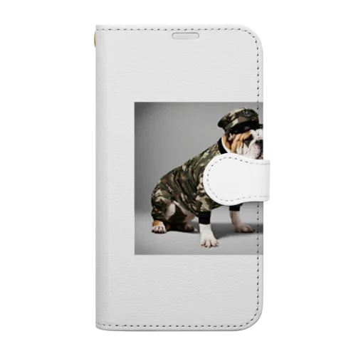 ブルド軍曹 Book-Style Smartphone Case