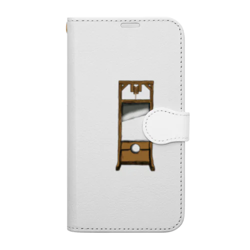 ギロチン台 Book-Style Smartphone Case