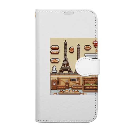 パリからパンへの愛を込めて Book-Style Smartphone Case
