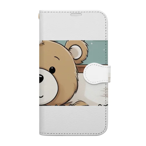 クマちゃん Book-Style Smartphone Case