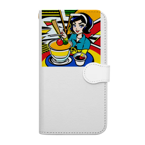 南国スイーツ Book-Style Smartphone Case