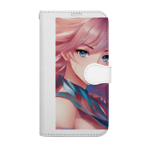 AI美女グッズ Book-Style Smartphone Case