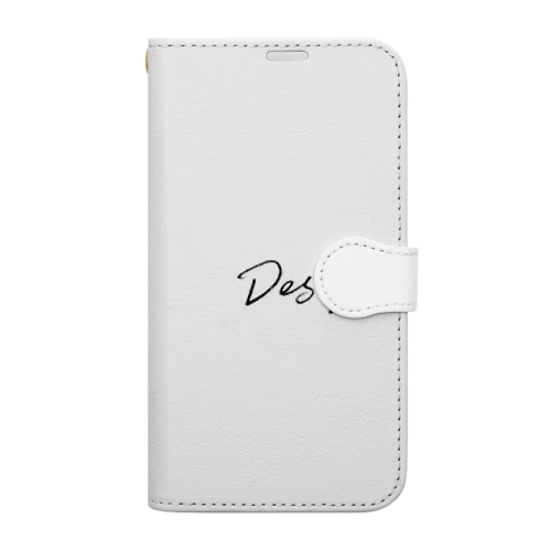 シンプルに自分をデザインするアイテム design Book-Style Smartphone Case