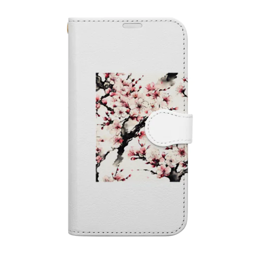 sakura. 手帳型スマホケース