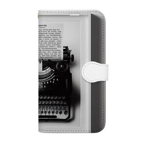 タイプライター Book-Style Smartphone Case