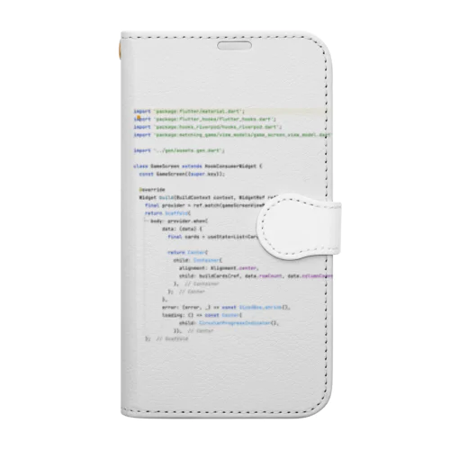 プログラミング教室ぷらぐらグッズ Book-Style Smartphone Case