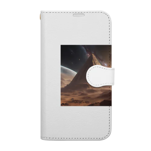 宇宙から Book-Style Smartphone Case