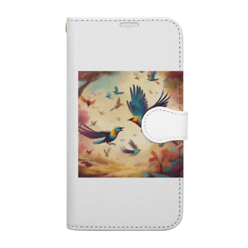 賑鳥 Book-Style Smartphone Case