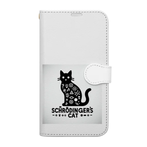 シュレーディンガーの猫 Book-Style Smartphone Case
