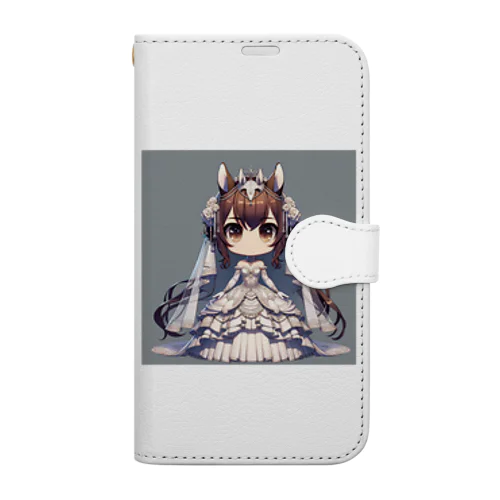 午の花嫁 Book-Style Smartphone Case