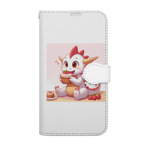 ドラゴンのユニークなマスコット Book-Style Smartphone Case