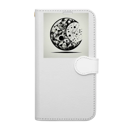 ジオメトリーA9 Book-Style Smartphone Case