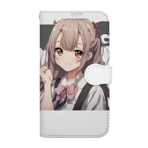 ひかり Book-Style Smartphone Case