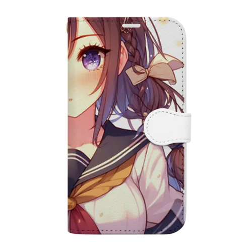 美少女⑥ Book-Style Smartphone Case