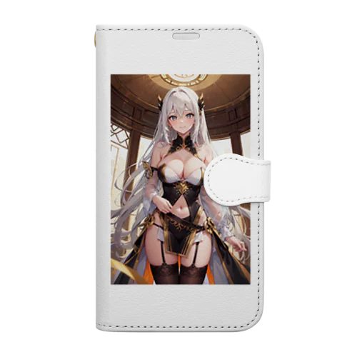 女神様の微笑み  Book-Style Smartphone Case