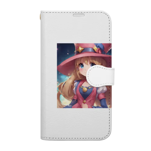 魔法使いギルド　少女 Book-Style Smartphone Case