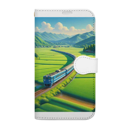 5月の列車 Book-Style Smartphone Case