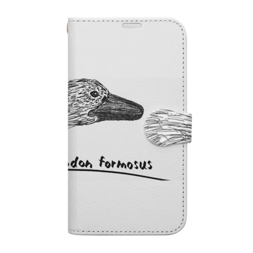 トロオドン　フォルモスス　グッズ Book-Style Smartphone Case